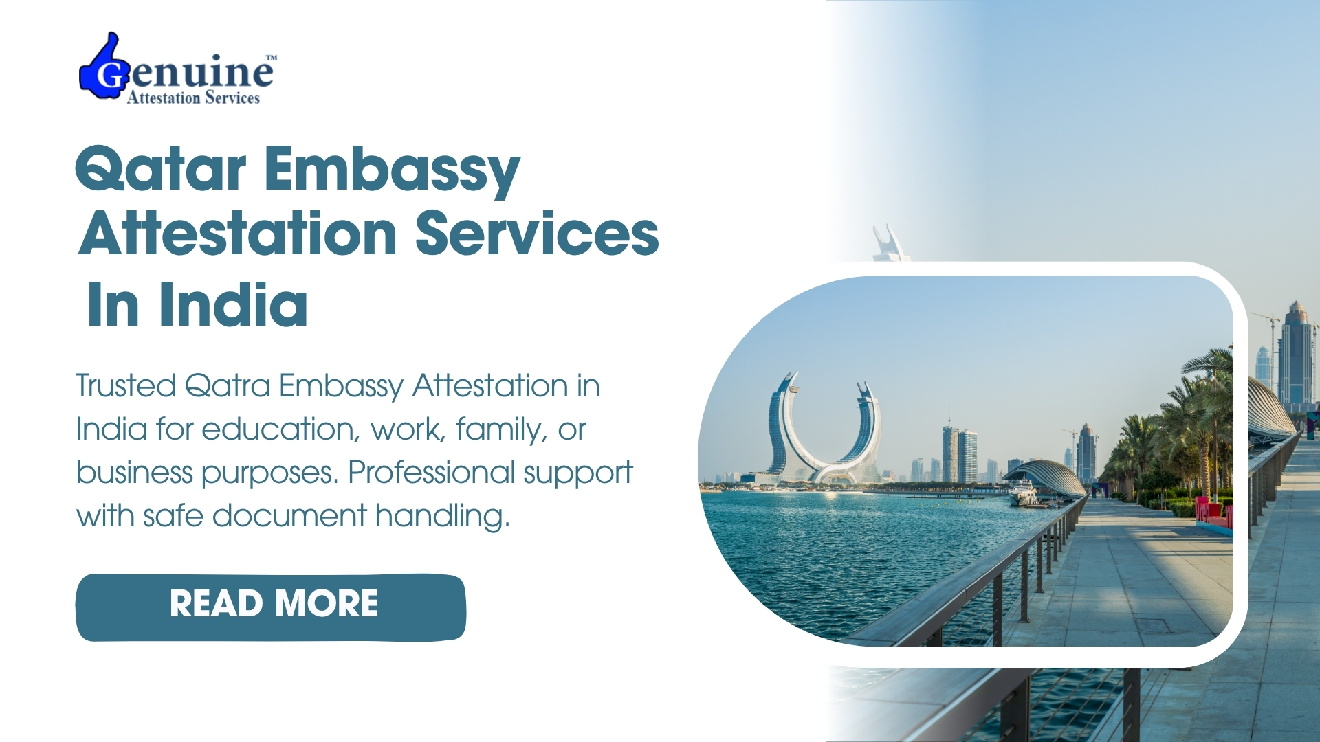 Qatar Embassy Attestation Services in India